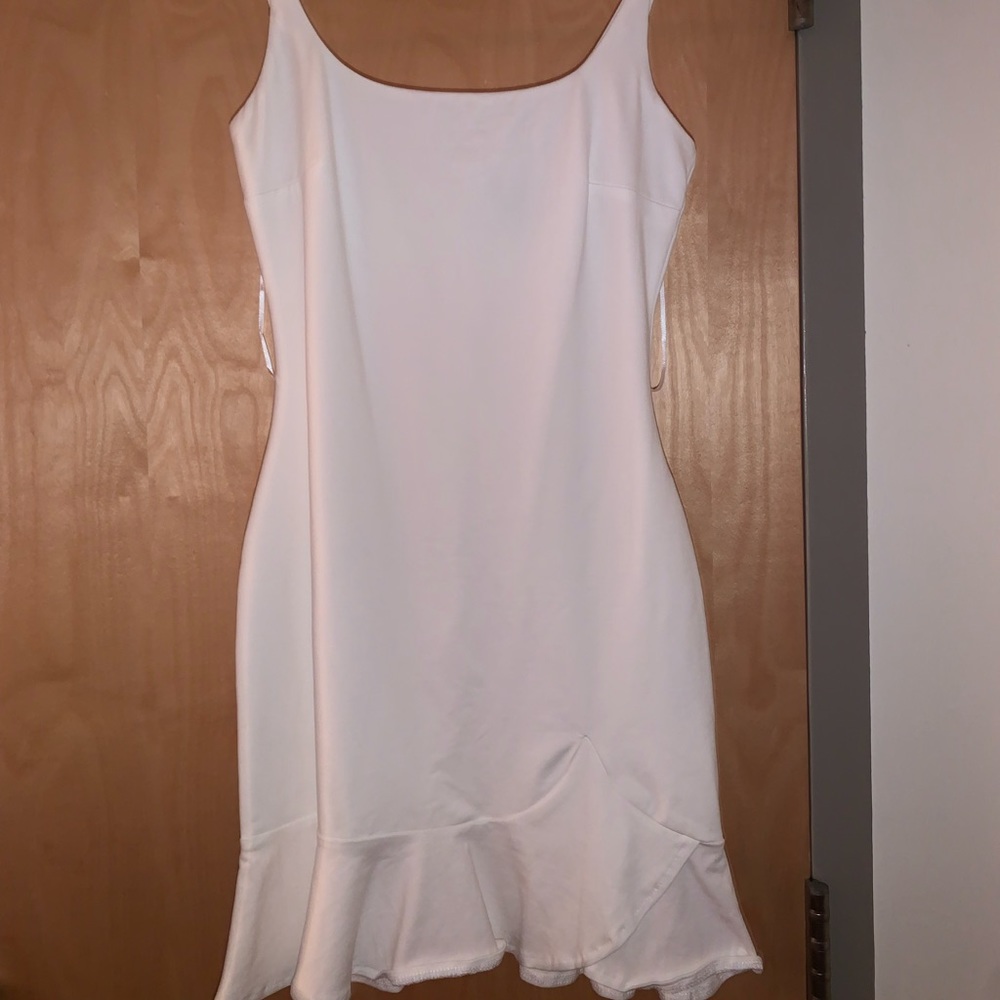 Princess Polly kiribati white mini dress! Never been worn!